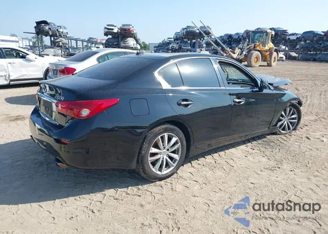 2015 Infiniti Q50 Premium из США, поврежденный, VIN JN1BV7AR2FM409217